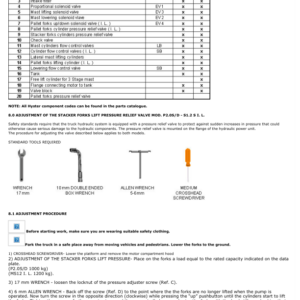 Hyster P2.0SD Pallet Stacker A433 Series Repair Manual - Image 3