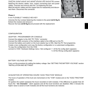 Hyster R1.0E R1.2E R1.4E Reach Truck Forklift A432 Series Repair Manual (EU) - Image 4