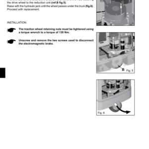 Hyster R1.0E R1.2E R1.4E Reach Truck Forklift A432 Series Repair Manual (EU) - Image 6