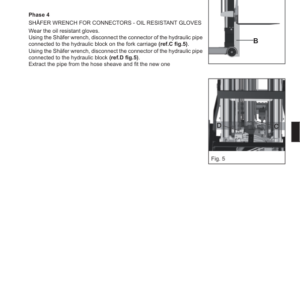 Hyster R1.4, R1.6, R2.0, R2.5, R1.6N, R1.6HD, R2.0HD Reach Truck Forklift D435 Series Repair Manual - Image 6