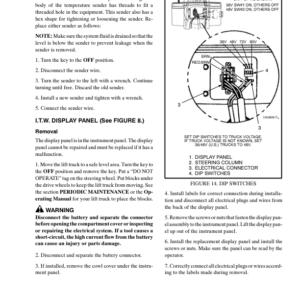 Hyster R30E, R30EA, R30EF, R30ES Electric Reach Truck D118 Series Repair Manual - Image 4