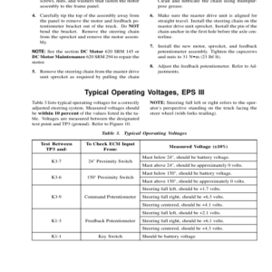 Hyster R30ES Electric Reach Truck B174 Series Repair Manual - Image 3