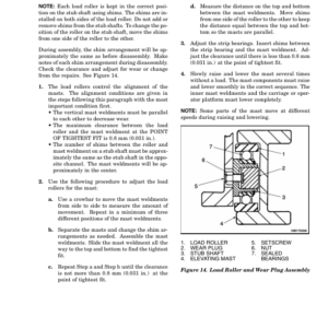 Hyster R30XM3 Electric Reach Truck H118 Series Repair Manual - Image 3