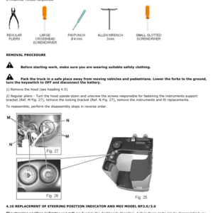 Hyster RP2.0, RP3.0, RP2.0N Electric Pallet Truck B448 Series Repair Manual - Image 5