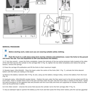 Hyster RP2.0, RP3.0, RP2.0N Electric Pallet Truck B448 Series Repair Manual - Image 3