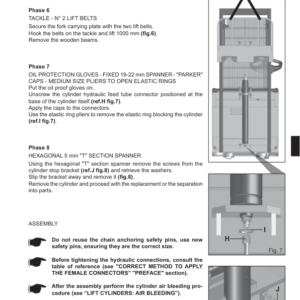 Hyster S1.0, S1.2 Electric Pedestrian Stacker C441 Series Repair Manual - Image 4