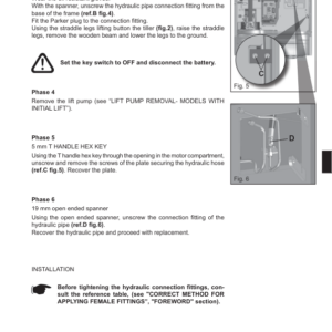 Hyster S1.0, S1.2 Electric Pedestrian Stacker C441 Series Repair Manual - Image 3