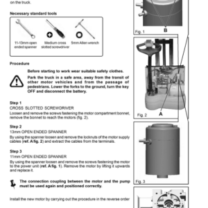 Hyster S1.0E Electric Pedestrian Stacker B440 Series Repair Manual - Image 4