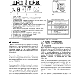 Hyster S30B, S30C, S40B, S40C, S50B, S50C Diesel & LPG Forklift Truck C002 Series Repair Manual (USA) - Image 6