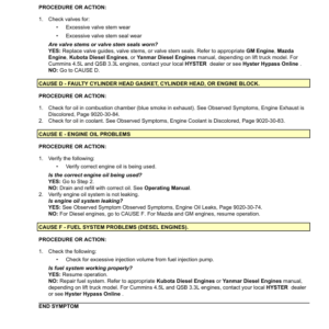 Hyster S30FT, S35FT, S40FTS Forklift Truck E010 Series Repair Manual - Image 4