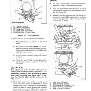 Hyster S40XM, S45XM, S50XM, S60XM, S65XM ForkLift Truck D187 Series Repair Manual (USA) - Image 6