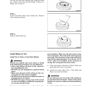 Hyster S40XM, S45XM, S50XM, S60XM, S65XM ForkLift Truck D187 Series Repair Manual (USA) - Image 3