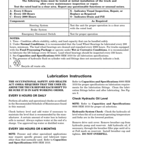 Hyster W45Z Electric Pallet Walkie D215 Series Repair Manual - Image 6