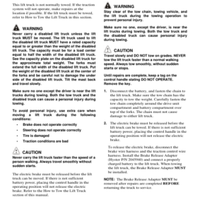 Hyster W60Z, W65Z, W80Z Pallet Truck B229 Series Repair Manual - Image 3