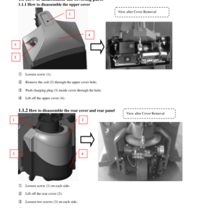 Utilev UT 1.5 WE Pallet Truck A956 Series Repair Manual - Image 5