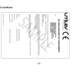 Utilev UT13-20PTE Forklift A377 Series Repair Manual - Image 3