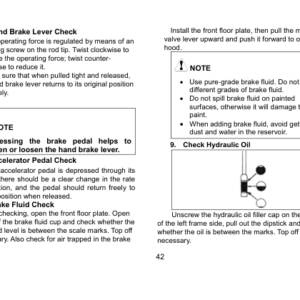 Utilev UT13-20PTE Forklift A377 Series Repair Manual - Image 4