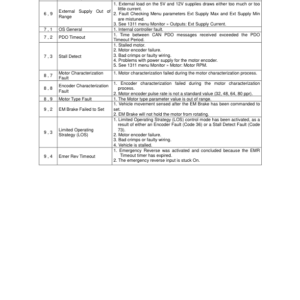 Utilev UT15-25PFE Forklift A374 Series Repair Manual - Image 4