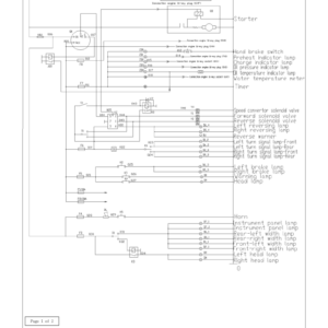 Utilev UT40-50PS Forklift A411 Series Repair Manual - Image 4