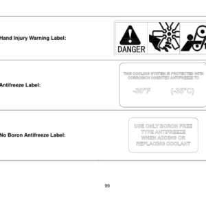 Utilev UT50-70P Forklift A417 Series Repair Manual - Image 6