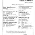 Hitachi LX70, LX80 Wheel Loader Repair Manual - Image 4