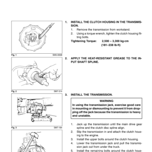 Hino Truck FD2J, FE2J, SG1J Year 2003 Repair Manual (FD, FE, SG) - Image 4