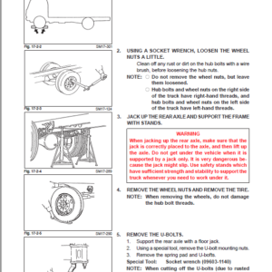 Hino Truck FD2J, FE2J, FF2J, SG1J, SG2J Year 2002 Repair Manual (FD, FE, FF, SG) - Image 4