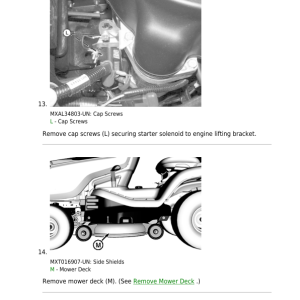 John Deere X350R Lawn Tractors (S.N. 010001-) Repair Manual (TM138219) - Image 2