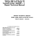 John Deere 5050E (Stage IIIA), 5050E, 5058E, 5067E, 5075E (Stage IIIB, Stage V) Tractors Repair Manual (EU) - Image 2