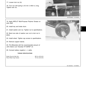 John Deere 322, 330, 332, 430 Law and Garden Tractors Repair Manual (TM1591) - Image 3