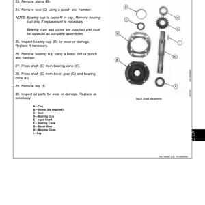 John Deere 322, 330, 332, 430 Law and Garden Tractors Repair Manual (TM1591) - Image 5