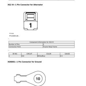 John Deere 5036C, 5039C, 5041C, 5042C Tractors Repair Manual - Image 4