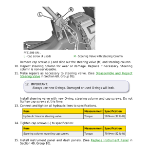 John Deere 5036C, 5039C, 5041C, 5042C Tractors Repair Manual - Image 3