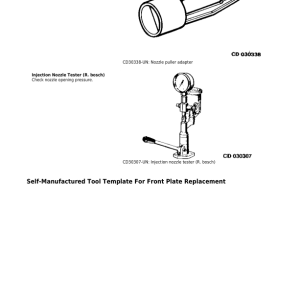 John Deere 5050E, 5055E, 5065E, 5075E Tractors Repair Manual (TM900319) - Turkey) - Image 2