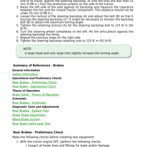 John Deere 5060EN, 5080EN Tractors Repair Manual (TM806719 and TM806819) - South America) - Image 5