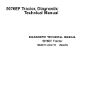 John Deere 5076EF Tractor Diagnostic Repair Manual (TM607619 and TM609719) - Image 2