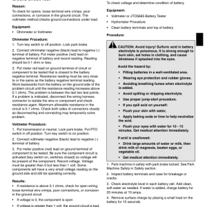 John Deere 790 Compact Utility Tractor Repair Manual (TM2088) - Image 3