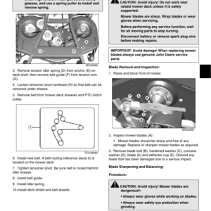 John Deere 7H17, 7H19 Commercial Walk Behind Mower Repair Manual (TM2133) - Image 5