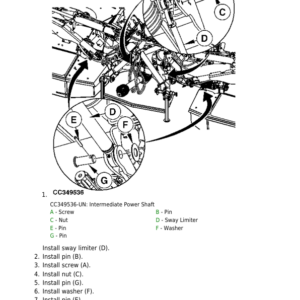 John Deere F310R, F350R, R870R, R950R, R990R Mower Conditioners Repair Manual (TM3101419) - Image 5