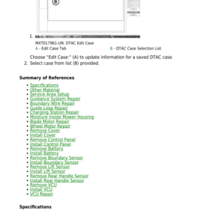 John Deere Tango E5, MOWiT 500F Series II Robotic Mower Repair Manual (TM138919) - Image 4