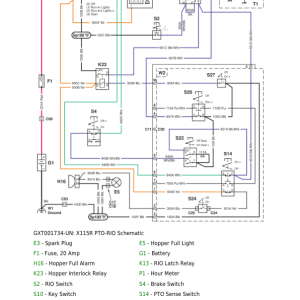 John Deere X115R, X135R, X155R, 92H, 107H Lawn Tractors Repair Manual (TM113419) - Image 5