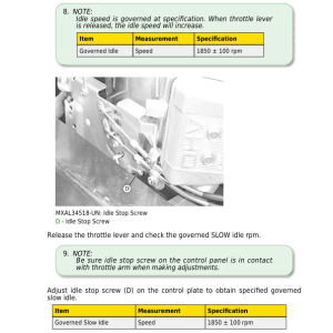 John Deere X300, X304, X310, X320, X324, X340, X360 Lawn Tractors Repair Manual (TM2308) - Image 3