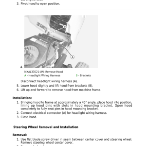 John Deere X300R, X305R Select Series Lawn Tractors Repair Manual (TM1696) - Image 5