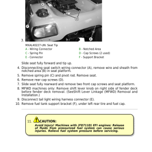 John Deere X700, X720, X724, X728, X729 Lawn Tractors Repair Manual (TM2349) - Image 5