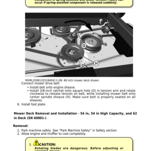 John Deere Z445, Z465 EZtrak Mower Repair Manual (TM1499) (SN before -100000) - Image 5