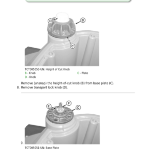 John Deere Z910A, Z920A, Z925A, Z925A EFI, Z930A, Z950A, Z960A, Z970A Mower Repair Manual - Image 5