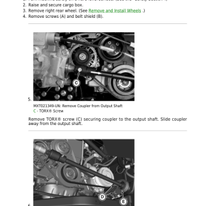 John Deere XUV835E, XUV835M, XUV835R Gator Utility Vehicle Repair Manual - Image 2