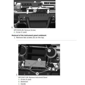 John Deere XUV865E, XUV865M, XUV865R Gator Utility Vehicle Repair Manual (010001-040000) - Image 5