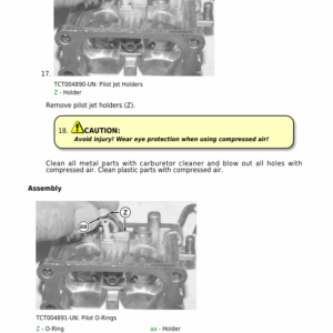 John Deere Z920R, Z930R, Z950R, Z960R, Z970R Mower Service Repair Manual - Image 4