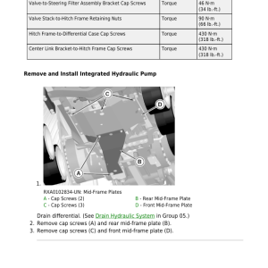 John Deere 8310RT, 8335RT, 8360RT Tractors Repair Manual (SN 902501-912000) - Image 3